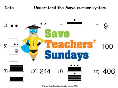 Ancient Maya Number System KS2 Lesson Plan, PowerPoint and Worksheets ...