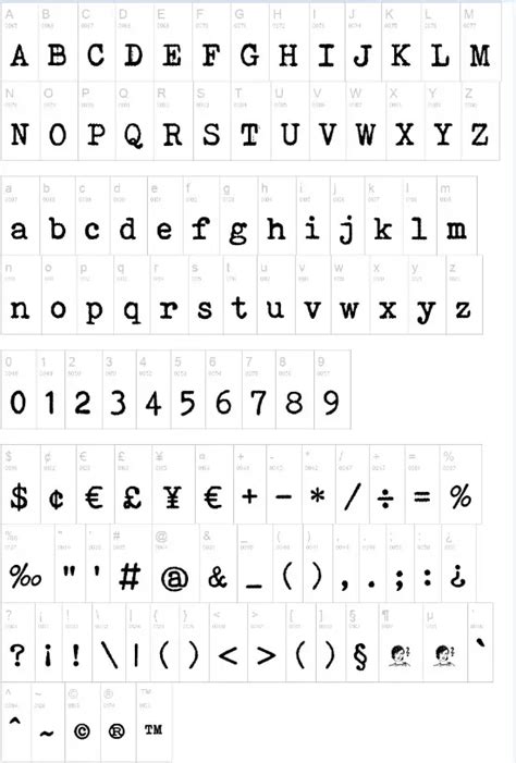 1 Font máy đánh chữ xưa đẹp Bohemian Việt hóa • Font Zin