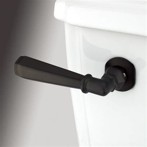 Kingston Brass Oil Rubbed Bronze Toilet Tank Flush Handle Lever KTHL5 - FaucetList.com