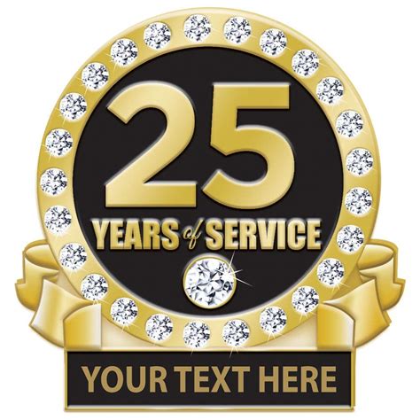 25 Years Of Service Award