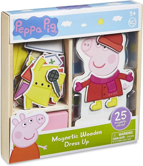 Peppa Pig Magnetic 25-Piece Dress Up Set | A Mighty Girl