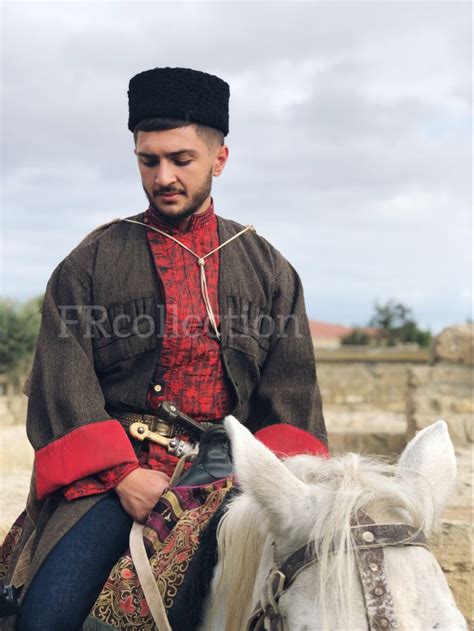 Azerbaijan national man costume XIX century by FRcollection | Kıyafet