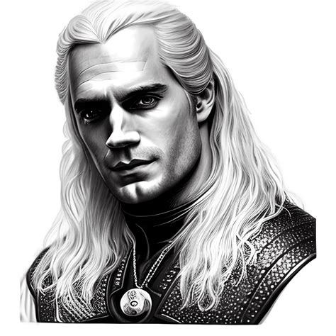 Henry Cavill As Geralt of Rivia · Creative Fabrica