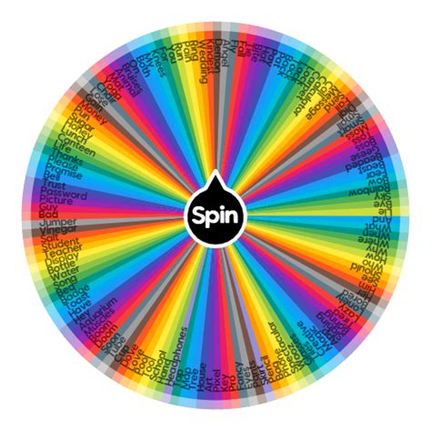 The Random Word Wheel | Spin The Wheel App