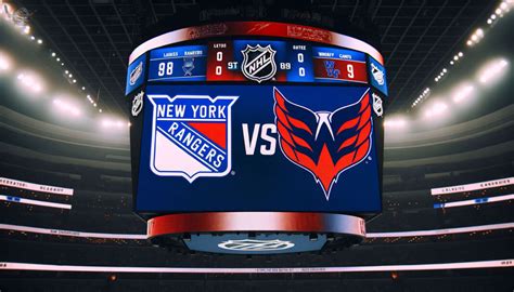 Washington Capitals vs New York Rangers Game Preview: Lineups, Predictions & More