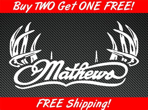 Mathews Archery Decal Buy TWO get ONE free | Etsy