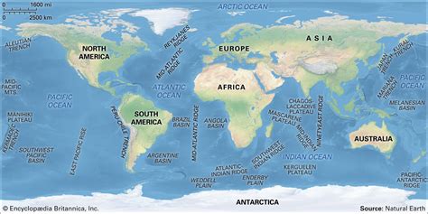 ocean | Definition, Distribution, Map, Formation, & Facts | Britannica