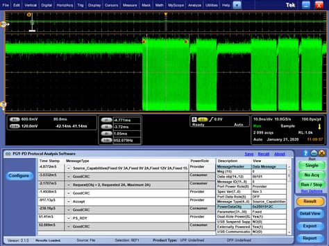 UART, RS232 Electrical Validation and Protocol Decode Software