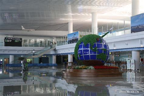 New, modern terminal of Pyongyang Int'l Airport put into use - People's Daily Online