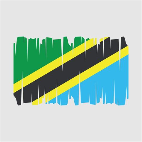 Tanzania Flag Vector 21763254 Vector Art at Vecteezy