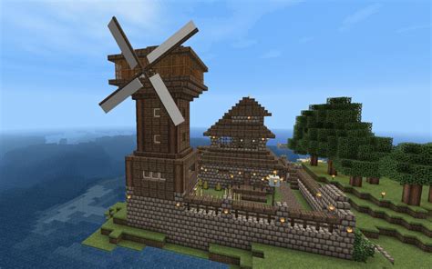 8 Minecraft Windmill Designs and Ideas - EnderChest