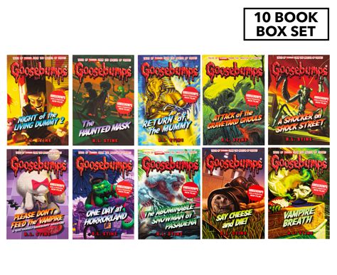 Goosebumps Horrorland Series 10-Book Collection | Catch.com.au