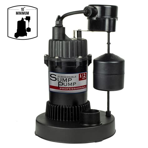 Sump Pump Float Adjustment Diagram