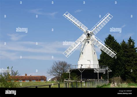 Woodchurch windmill in Kent Stock Photo - Alamy