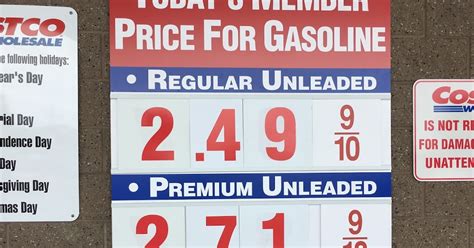 Current Costco Gas Prices (May 3, 2016 - Redwood City, CA) | Costco Weekender