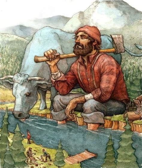 Paul Bunyan - A 19th C. Folklore Or A Real Hero?