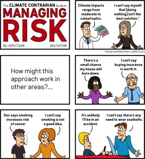 Cartoon: the climate contrarian guide to managing risk