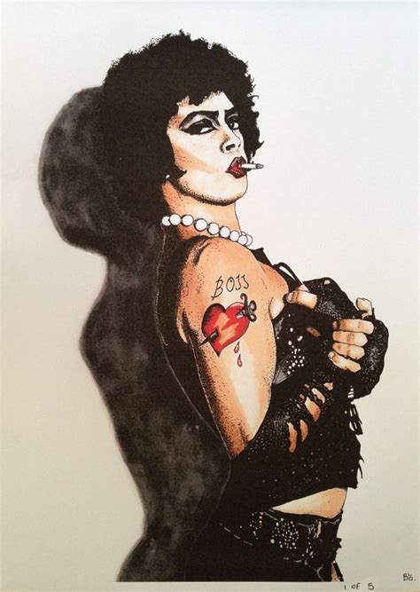 Frank N Furter - The Rocky Horror Picture Show A4 Print | Rocky horror ...