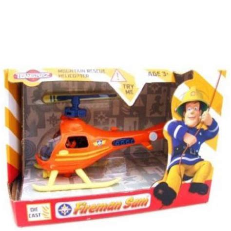 Fireman Sam 5 Inch Diecast Mountain Rescue Helicopter Toys | TheHut.com