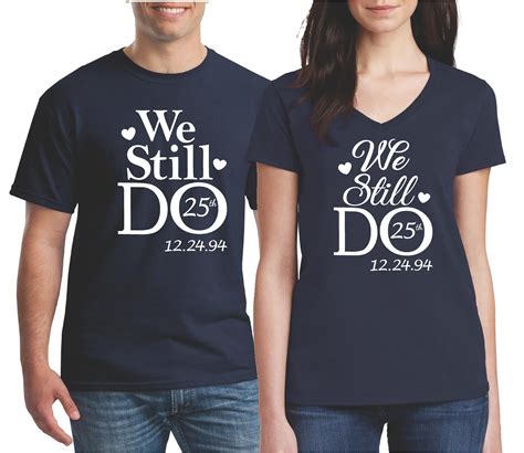 We Still Do Shirts Vow Renewal Shirts Personalized | Etsy