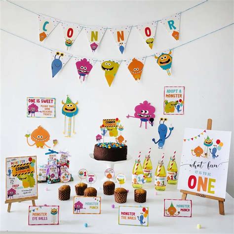 Super Simple Monsters Birthday Party Ideas | Photo 1 of 55 | Monster birthday parties, Monster ...