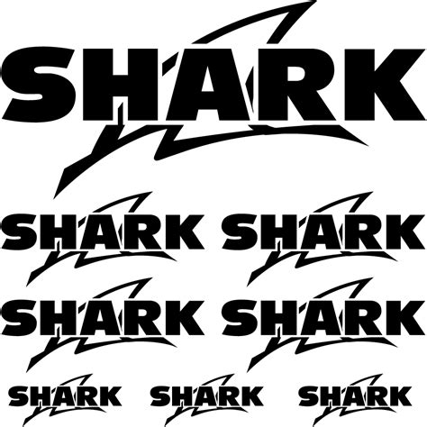 Wallstickers folies : shark Decal Stickers kit