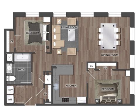 1 & 2 Bedroom Windsor Locks, CT Apartments | Montgomery Mill