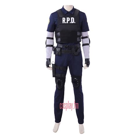 Resident Evil 2 Leon Outfit Halloween Cosplay Costume - Etsy Canada