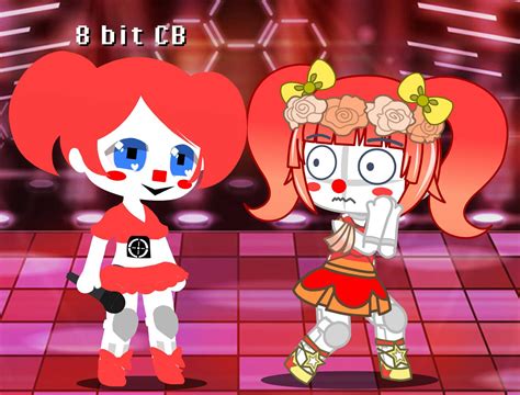 Gacha Club: Circus Baby meets 8 bit C.B by sweetfireheart on DeviantArt