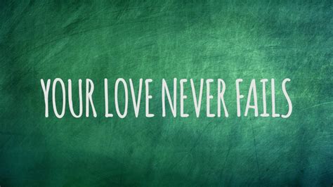 Your Love Never Fails Cover - YouTube