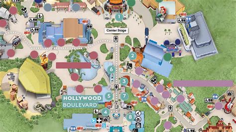 Hollywood Studios Map 2024 inf PDF and Printable Formats