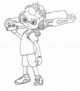 Splatoon Coloring Pages  Best For Kids sketch template