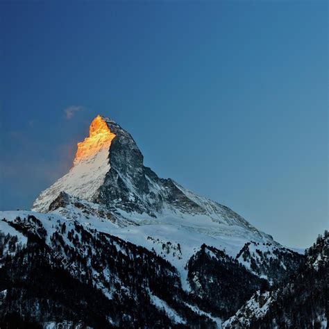 Matterhorn Switzerland Sunrise by Maria Swärd | Matterhorn, Matterhorn alps, Sunrise