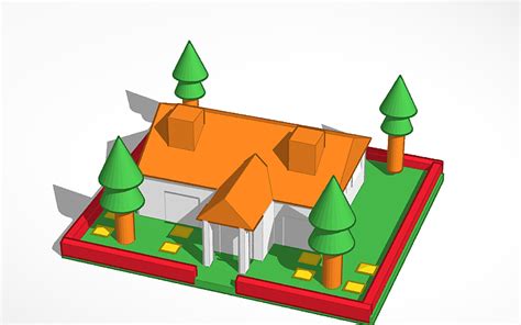 3D design House 1 - Tinkercad