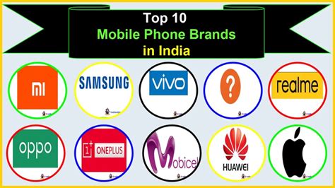 Top 10 Mobile Phone Brands in India - Best Mobile Company India