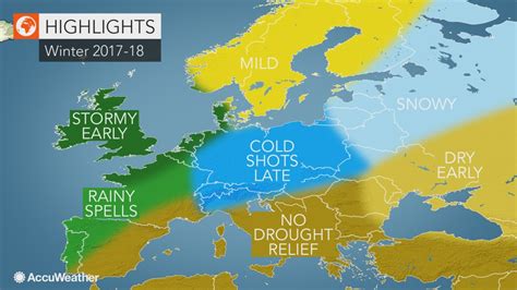 Europe winter forecast: UK to Germany on alert for wind storms; Rain to ...