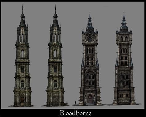 Chao Yu - Bloodborne | Bloodborne concept art, Building concept, Building art