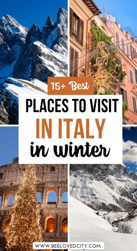 18 Best Places To Visit in Italy in Winter (+travel tips!) - BeeLoved City