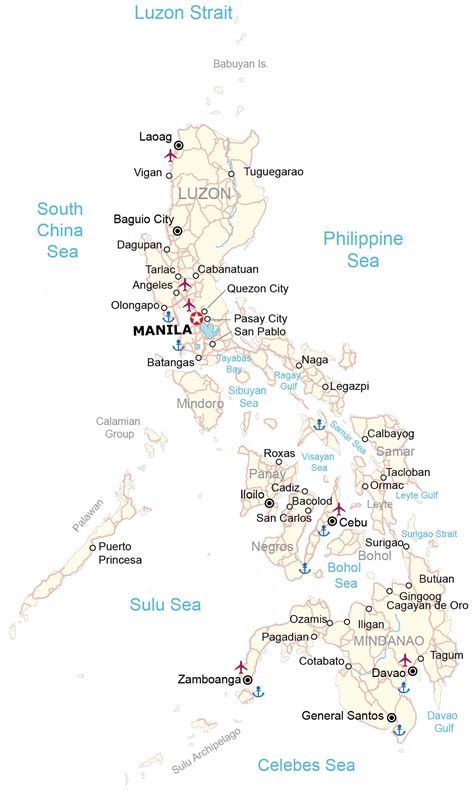 Philippines Map - GIS Geography