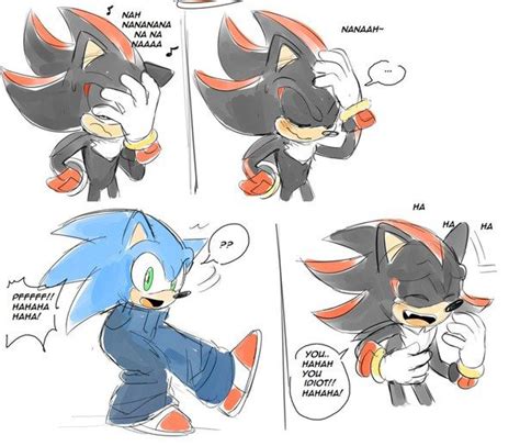 Shadow/Sonic (SonAdow) | Sonic, Sonic and shadow, Sonic fan characters