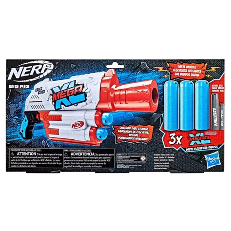 Nerf XL Big Rig Largest Nerf Mega Darts Ever Blaster