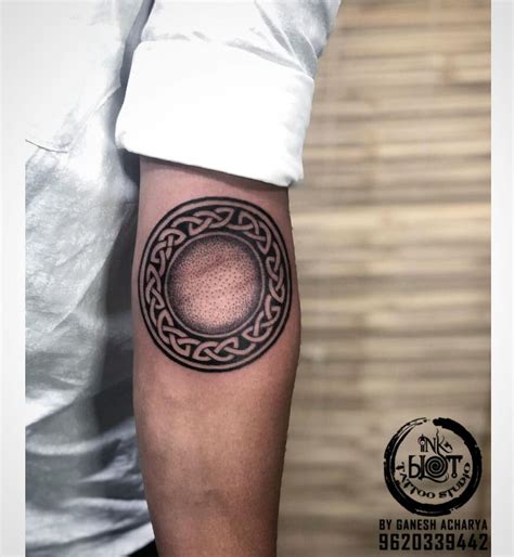 Tattoo uploaded by InkBlot Tattoo studio • Celtic circle tattoo by ...