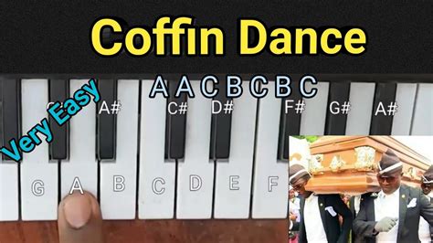 Coffin Dance | Easy Piano notes - YouTube