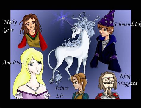 The Last Unicorn characters by arien87 on DeviantArt