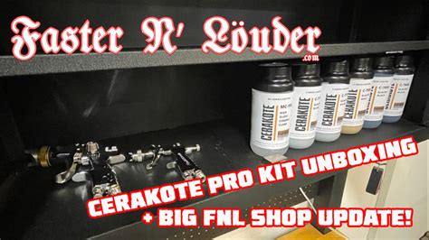 Unboxing Video: Cerakote Ceramic Coating! – Faster N' Louder