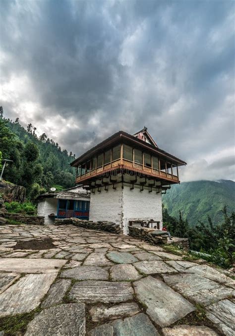 Old Temple in Himalayas, Himachal Pradesh, India Editorial Stock Image - Image of himalayas ...