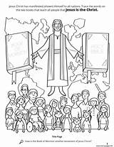 Jesus Is The Christ Coloring Page Printable sketch template