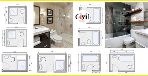 50+ Typical Bathroom Dimensions And Layouts | Engineering Discoveries