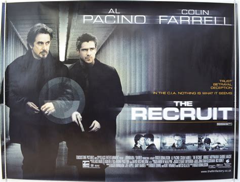 Recruit (The) - Original Cinema Movie Poster From pastposters.com ...