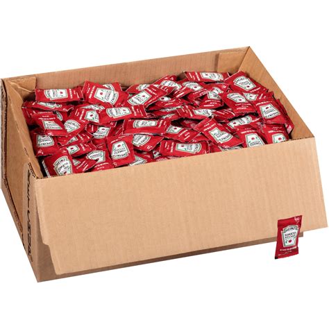 HEINZ Single Serve Ketchup Packet, 9 gr. (Pack of 1000) - Walmart.com ...